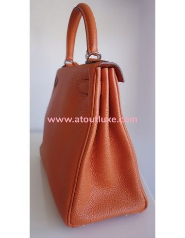 Sac Hermes Kelly 28 orange Sac Hermes Kelly 28 orange