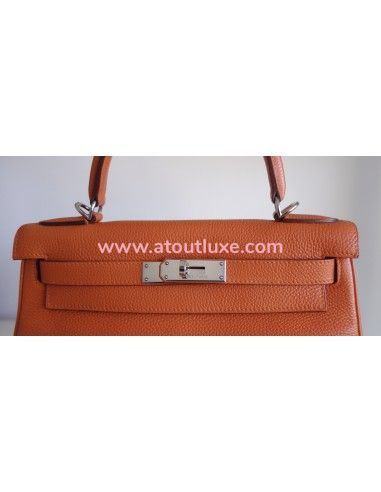 Sac Hermes Kelly 28 orange Sac Hermes Kelly 28 orange