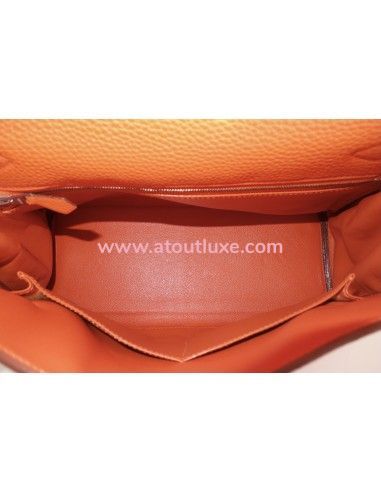 Sac Hermes Kelly 28 orange Sac Hermes Kelly 28 orange
