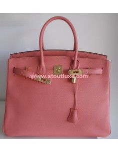 Sac Hermes Birkin 35 flamingo 2