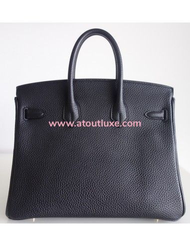 Sac Hermes Birkin 25 togo noir Sac Hermes Birkin 25 togo noir