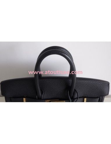 Sac Hermes Birkin 25 togo noir Sac Hermes Birkin 25 togo noir