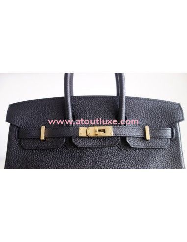 Sac Hermes Birkin 25 togo noir Sac Hermes Birkin 25 togo noir