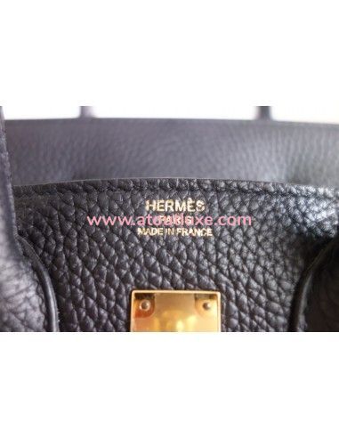 Sac Hermes Birkin 25 togo noir Sac Hermes Birkin 25 togo noir