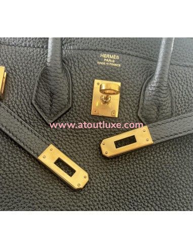 Sac Hermes Birkin 25 togo noir Sac Hermes Birkin 25 togo noir