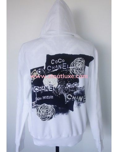 Sweat à capuche Chanel Coco Taille S