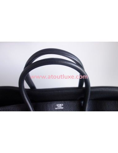 Sac Hermes Birkin 40 cuir noir Sac Hermes Birkin 40 cuir noir