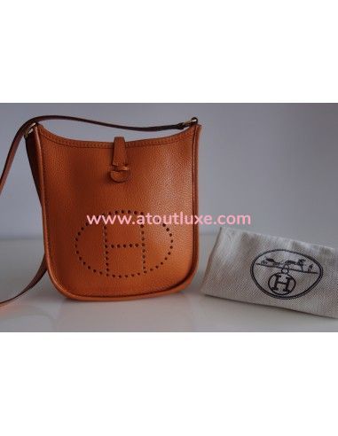 Sac Hermes Evelyne Tpm orange Sac Hermes Evelyne Tpm orange