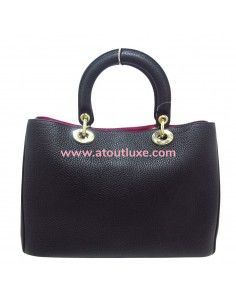 Sac Dior Diorissimo cuir noir 2
