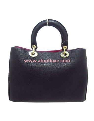 Sac Dior Diorissimo cuir noir