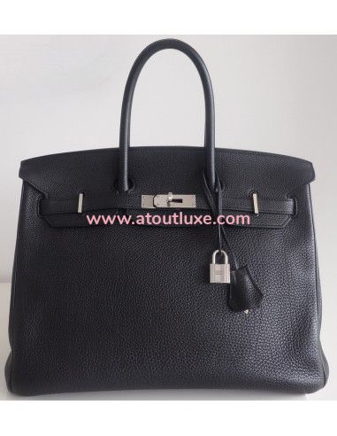 Sac Hermes Birkin 35 noir