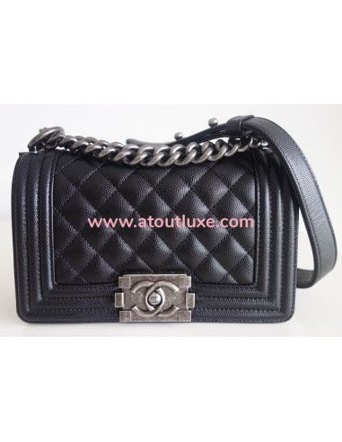 Sac Chanel Boy noir