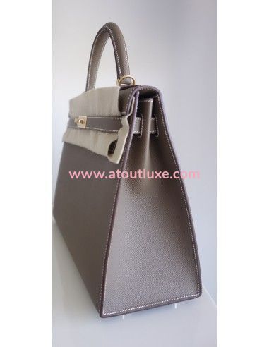 Sac Hermes Kelly 32 étoupe Sac Hermes Kelly 32 étoupe