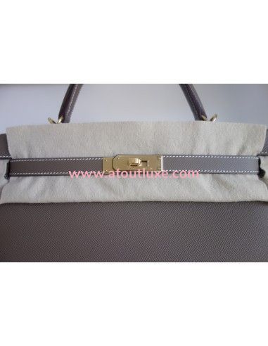 Sac Hermes Kelly 32 étoupe Sac Hermes Kelly 32 étoupe