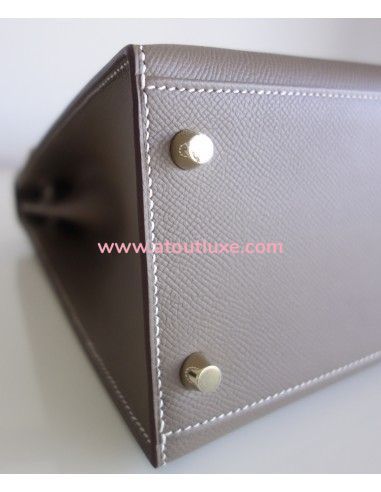 Sac Hermes Kelly 32 étoupe Sac Hermes Kelly 32 étoupe
