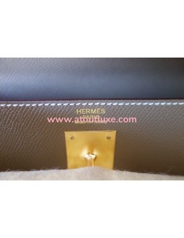Sac Hermes Kelly 32 étoupe Sac Hermes Kelly 32 étoupe