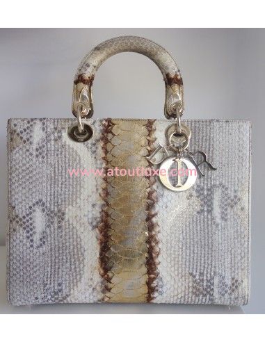 Sac Lady Dior python Sac Lady Dior python
