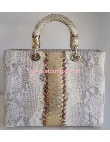 Sac Lady Dior python Sac Lady Dior python