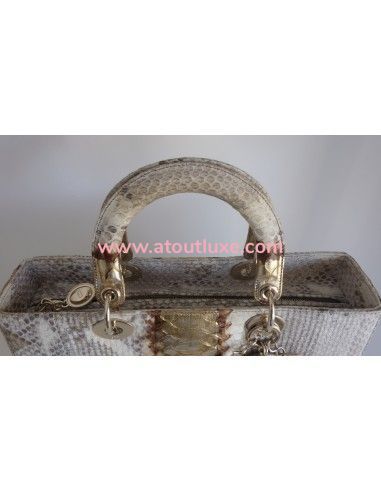 Sac Lady Dior python Sac Lady Dior python