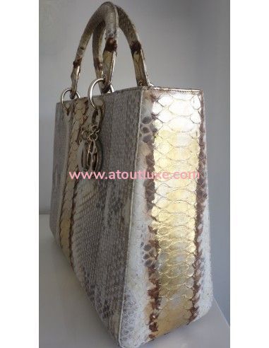 Sac Lady Dior python Sac Lady Dior python
