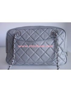 Sac Chanel gris 2