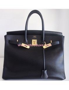 Sac Hermes Birkin 35 noir