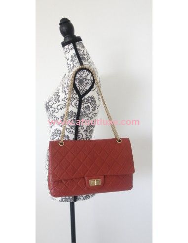 Sac Chanel 2.55 rouge Sac Chanel 2.55 rouge