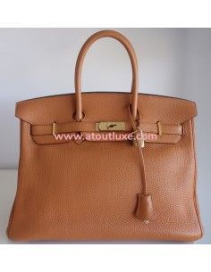 Sac Hermes Birkin 35 orange
