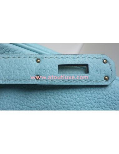 Sac Hermes Birkin 30 bleu atoll Sac Hermes Birkin 30 bleu atoll