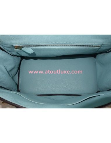 Sac Hermes Birkin 30 bleu atoll Sac Hermes Birkin 30 bleu atoll