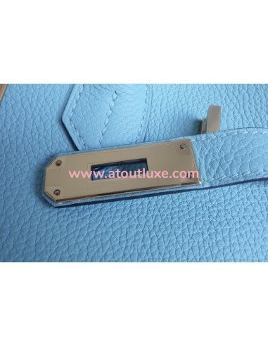 Sac Hermes Birkin 30 bleu atoll Sac Hermes Birkin 30 bleu atoll