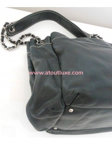 SAC CHANEL PETIT SHOPPING CUIR NOIR SAC CHANEL PETIT SHOPPING CUIR NOIR