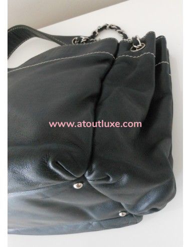 SAC CHANEL PETIT SHOPPING CUIR NOIR SAC CHANEL PETIT SHOPPING CUIR NOIR