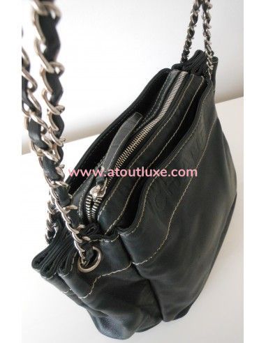 SAC CHANEL PETIT SHOPPING CUIR NOIR SAC CHANEL PETIT SHOPPING CUIR NOIR