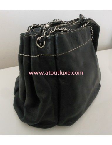 SAC CHANEL PETIT SHOPPING CUIR NOIR SAC CHANEL PETIT SHOPPING CUIR NOIR