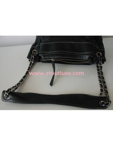 SAC CHANEL PETIT SHOPPING CUIR NOIR SAC CHANEL PETIT SHOPPING CUIR NOIR