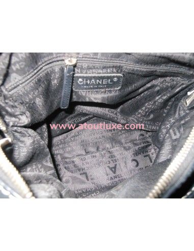 SAC CHANEL PETIT SHOPPING CUIR NOIR SAC CHANEL PETIT SHOPPING CUIR NOIR