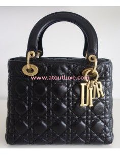 Sac Lady Dior noir 2