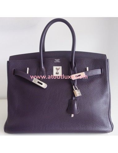Sac Hermes Birkin 35 raisin Sac Hermes Birkin 35 raisin
