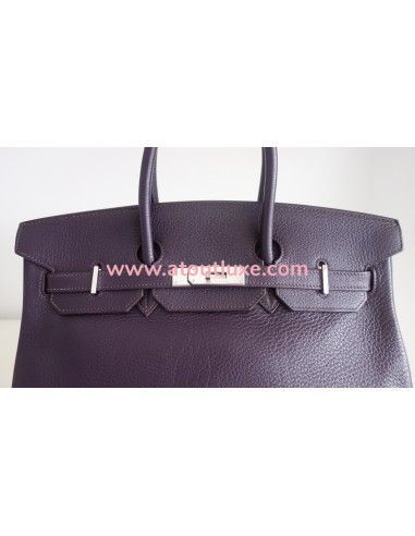 Sac Hermes Birkin 35 raisin Sac Hermes Birkin 35 raisin
