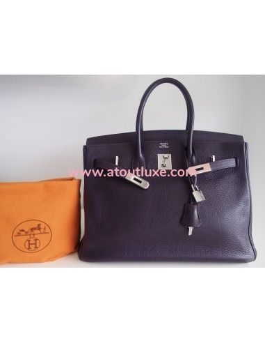 Sac Hermes Birkin 35 raisin Sac Hermes Birkin 35 raisin