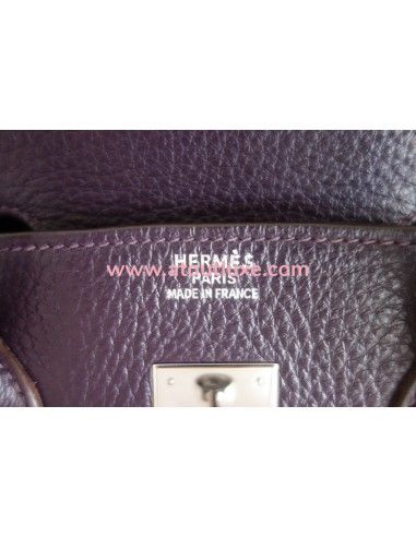 Sac Hermes Birkin 35 raisin Sac Hermes Birkin 35 raisin