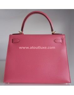 Sac Hermes Kelly 28 rose... 2