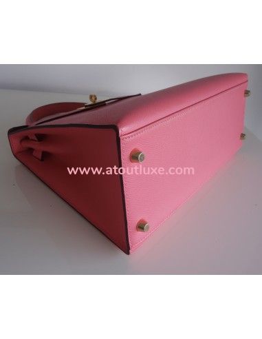 Sac Hermes Kelly 28 rose Azalée Sac Hermes Kelly 28 rose Azalée