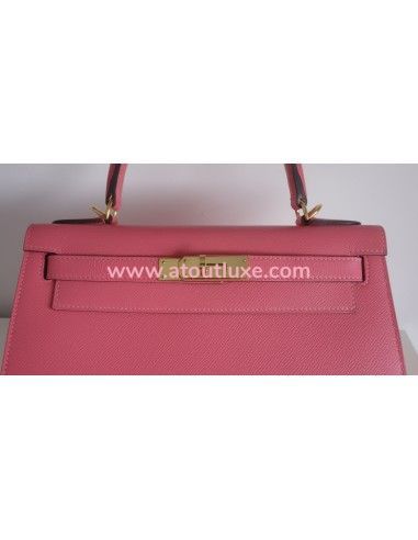 Sac Hermes Kelly 28 rose Azalée Sac Hermes Kelly 28 rose Azalée