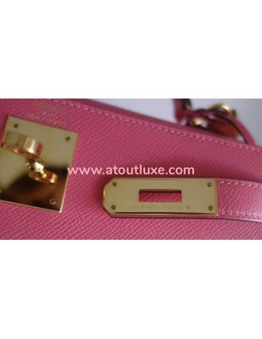 Sac Hermes Kelly 28 rose Azalée Sac Hermes Kelly 28 rose Azalée