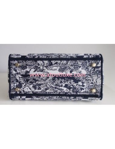 Sac Lady D'Lite Dior bleu Sac Lady D'Lite Dior bleu