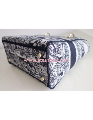Sac Lady D'Lite Dior bleu Sac Lady D'Lite Dior bleu