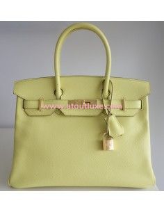 Sac Hermes Birkin 30 soufre