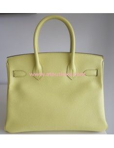 Sac Hermes Birkin 30 soufre 2